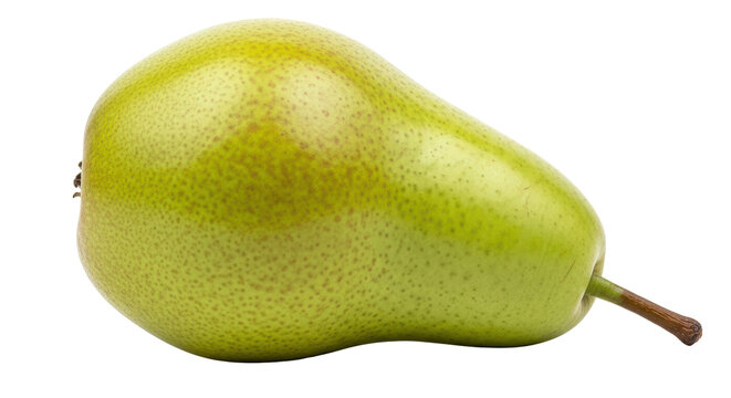 Isolated Green Pear