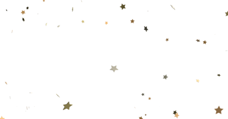 Twinkling Christmas Trail: Exquisite 3D Illustration of Falling Festive Starry Traces