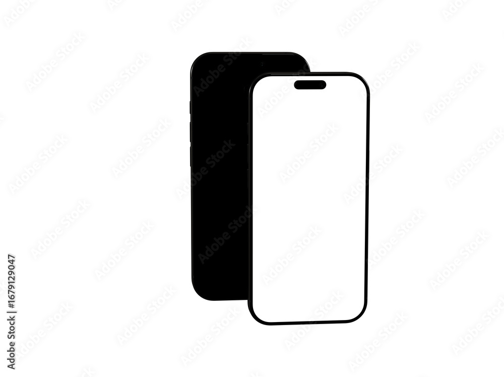 Poster easy-to-follow guide on installing a phone screen protector. clear images and simple steps.
