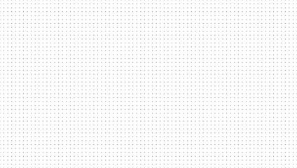 Dotted grid seamless pattern for bullet journal. Black dot squared texture. Graph paper template for notebook. Printable vector design sheet on white background