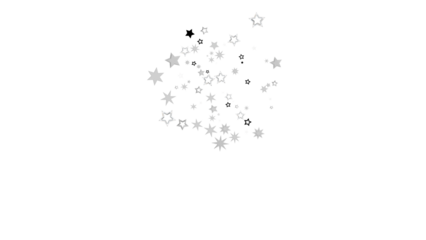 White background with many grey and black stars. Perfect for festive designs.
