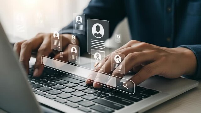 Online Recruitment Process: Finding Ideal Candidates with AI-Powered Search and Human Resources Technology - Job Search, Hiring, and HR Tech Explained