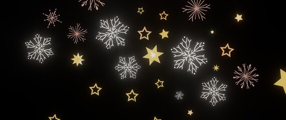 Elegant winter holiday design. Perfect for Christmas, New Year, or winter themed projects.  Download now!