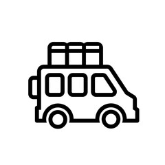 travel van car icon