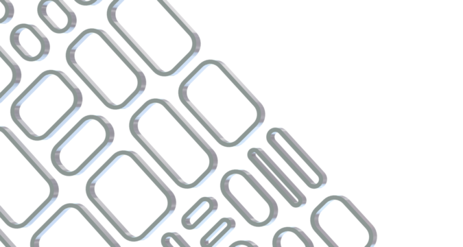 Mosaic triangular low poly style abstract geometric background - Divider 3d