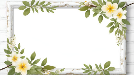 Tree branch flower Photo Overlays, Summer spring painted frame s, Photo art, png