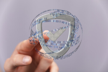 Digital security, data protection, secure coding, online safety, internet shield, secure network,...