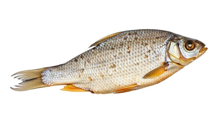 Isolated Dried Fish
