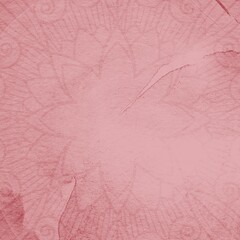 Fototapeta premium Pink Ramadan mandala pattern background design