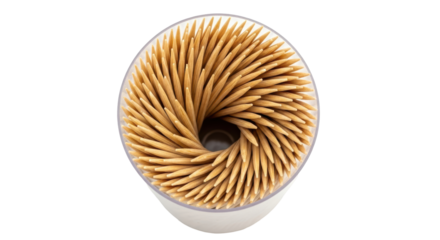 Isolated Toothpicks Holder