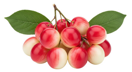 Isolated Rainier Cherries