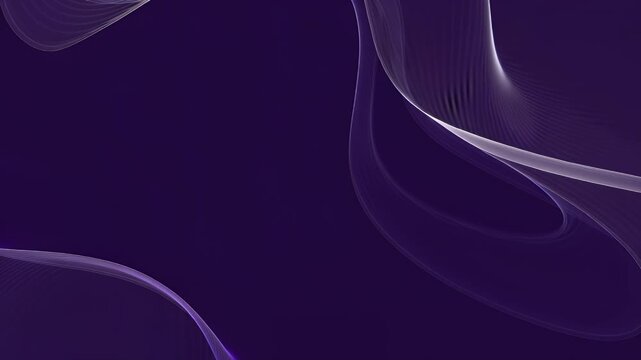 Cinematic atmosphere, minimal futuristic background with deep royal purple to silver gradient
