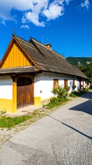Obraz premium Charming old house in a picturesque village