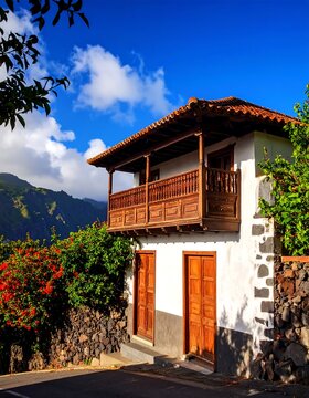 Charming Spanish Colonial House with Balcony