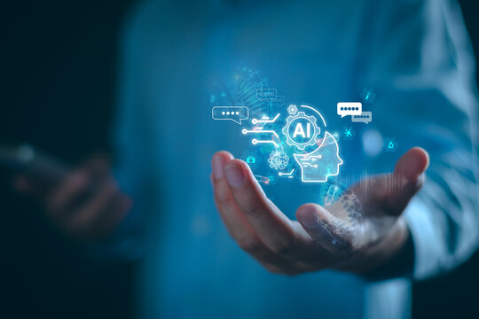 Healthcare AI and medical DNA, Medicine doctor touching tablet, digital healthcare diagnosis for patient, Health insurance, Science, Medical research and development.