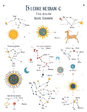 Chart of constellations