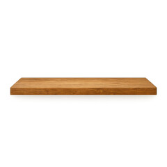 Wooden shelf furniture storage design with natural wood grain and polished surface creates warm home decoration