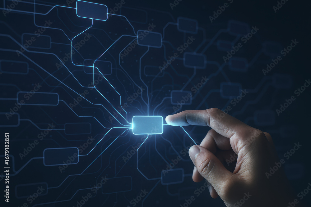 Poster technology and network system showcase data and intelligence driving innovation and development