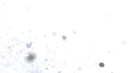 Soft, white bokeh background. Perfect for winter, holiday, or nature themes.