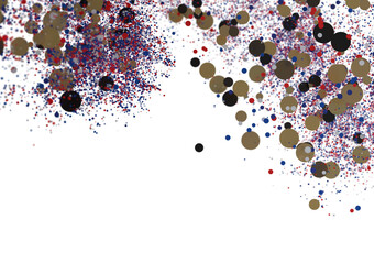 Festive confetti background ideal for holidays, celebrations, and events.