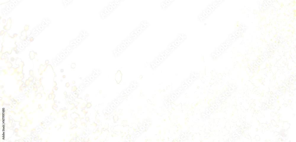 Poster high-resolution stock photo of an abstract white background featuring delicate yellow splatter and t