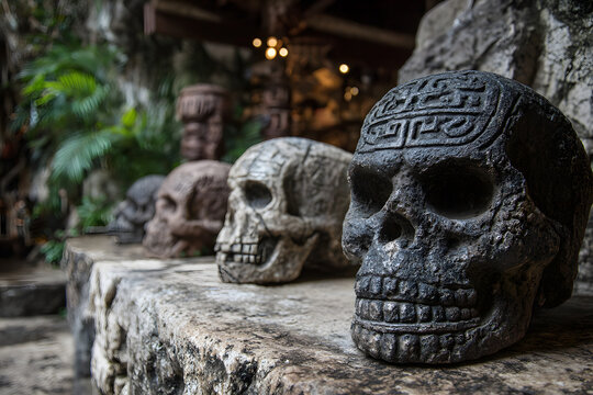 Skulls Xcaret
