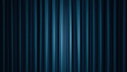 Obraz premium Dark navy blue fabric drapes