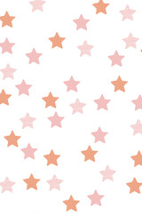 Star PNG background pattern, cute transparent graphics