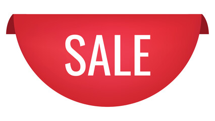 Sale png banner sticker, transparent shopping clipart