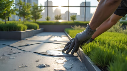 Eco-Consultant Recycled Material Waterproofing Green Building Project