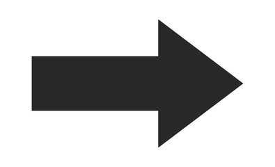 Minimal direction arrow sign design