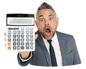 Businessman png element, transparent background