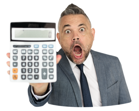 Businessman png element, transparent background