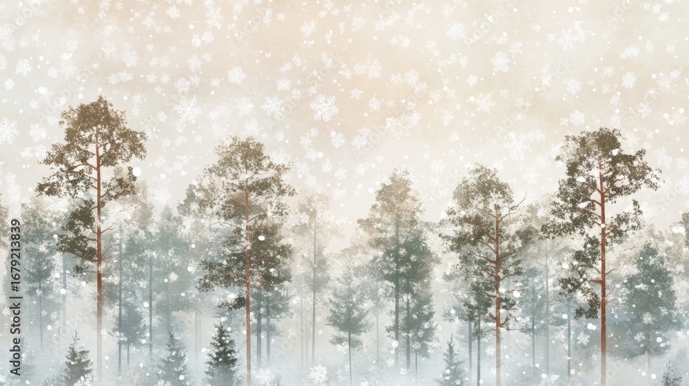Poster Creating whimsical watercolor illustrations of playful pi in a dreamlike forest setting with a surreal conceptual twist