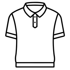 Simple Polo Shirt Fashion Vector 