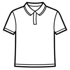 Simple Polo Shirt Fashion Vector 