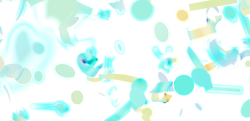 Soft pastel blue and green abstract shapes on white background. Perfect for website banners, presentations, and social media.