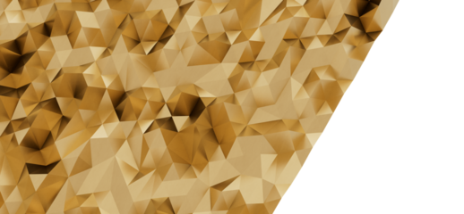 Modern abstract background with gold geometric shapes. Perfect for presentations, websites, and designs.
