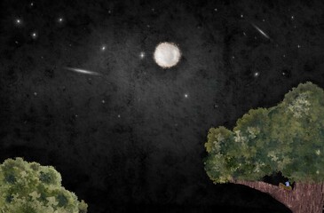 under the silent moon