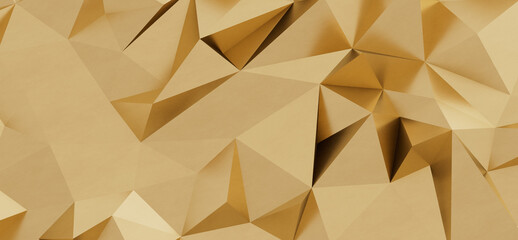 High-resolution image of an abstract gold geometric background. Perfect for luxury, modern, and elegant designs.