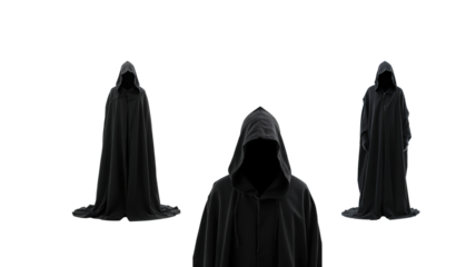 Hooded cloak on transparent background png