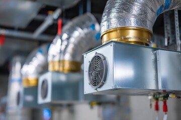 Heat recovery ventilation system in commercial building environment Generative AI