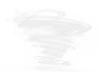 Bright glowing tornado spiral vortex