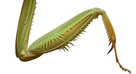 Mantis leg macro detail