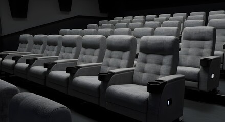 empty seats in a cinema