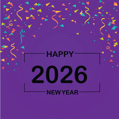 Colorful confetti isolated. Festive vector background Vector illustration