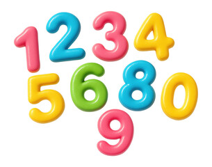 Fondant numbers for celebratory cakes