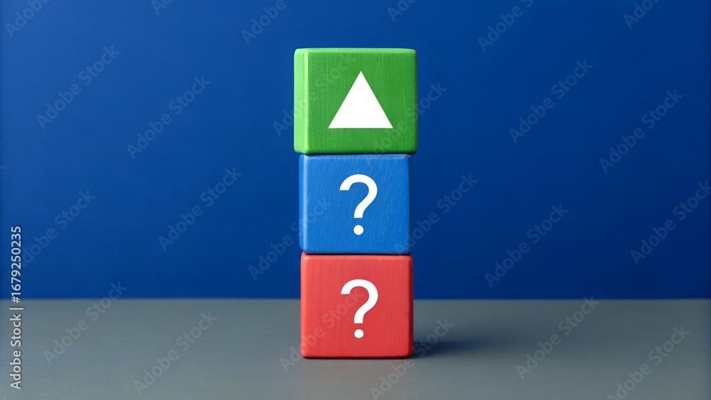 Poster logic puzzle – pattern recognition and symbolic reasoning, strategy, conceptual, emotion, abstract, 