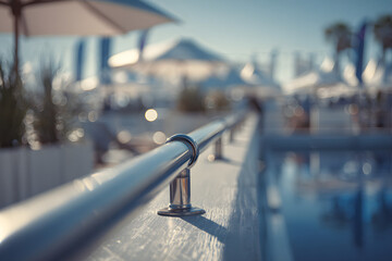 modern building with blue sky
