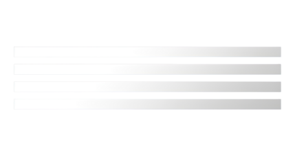 Abstract geometric modern background with four white stripe bar pattern isolated on white background